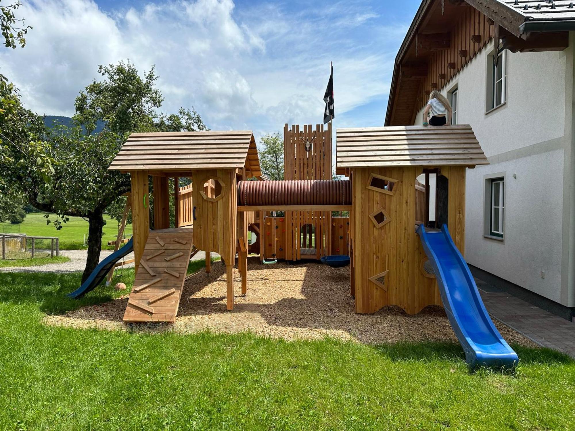 Weinbachbauer - Urlaub Am Bauernhof Villa Sankt Wolfgang im Salzkammergut Bagian luar foto